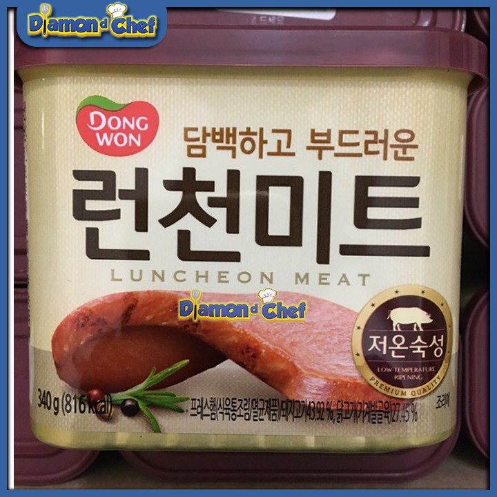 Thịt Hộp Spam Hàn Quốc 340g và 200g 5.0
