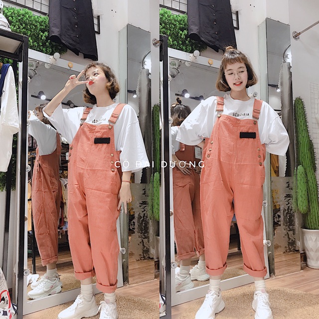 Yếm kaki 3 khuy