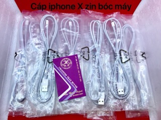 Cáp iPhone X Zin theo máy