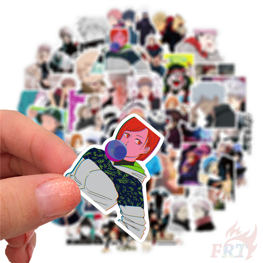 ❉ Jujutsu Kaisen - Series 01 Anime Yuji Itadori Stickers ❉ 50Pcs/Set Waterproof DIY Fashion Decals Doodle Stickers