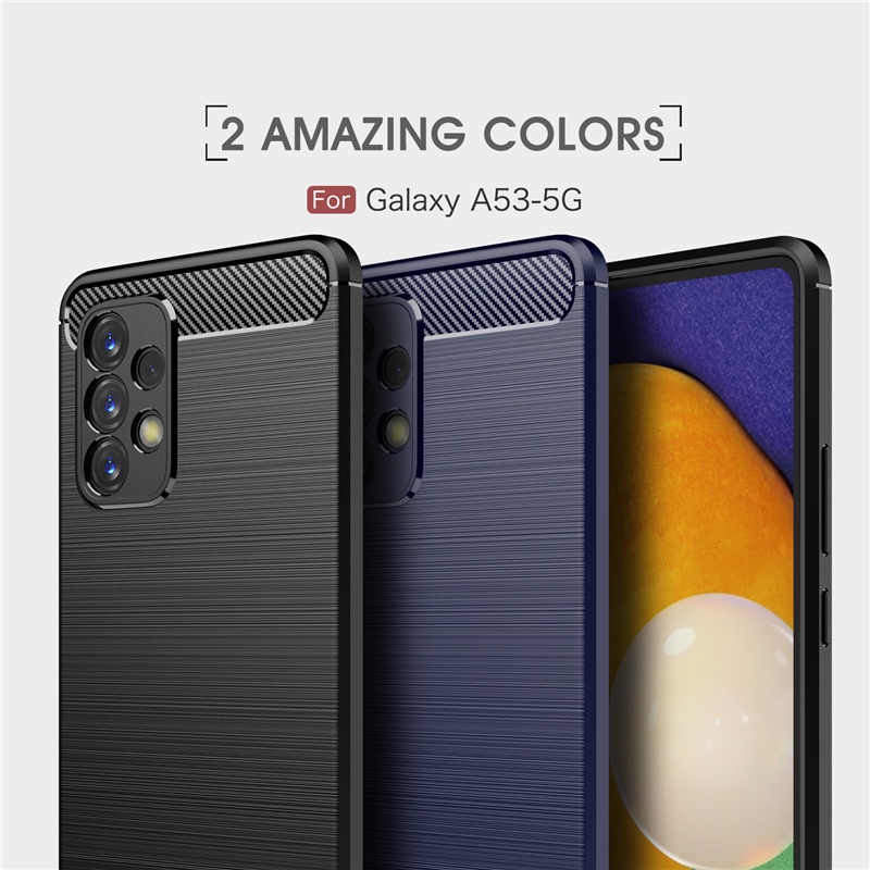 Ốp Điện Thoại Sợi Carbon Cho Samsung Galaxy A13 A23 A33 A53 A73 A12 A22 A32 A42 A52 A52s A72 A82 A03s A02s A03 A02 4G 5G