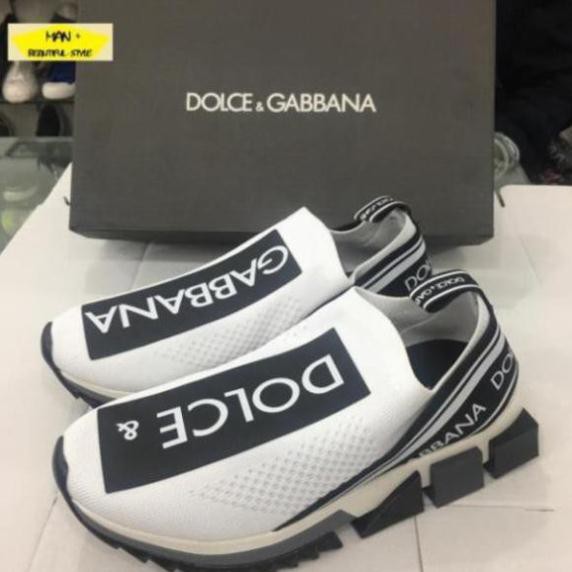 Sales (FULL BOX) giày DOLCE & GABBANA trắng ✔️ 2020 💎 [ Real ] . * !