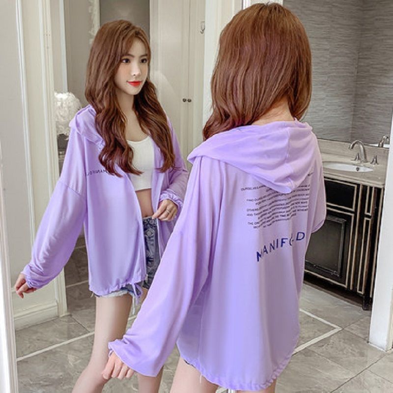 Áo Khoác Cardigan Dệt Kim Siêu Mỏng Màu Sắc Ngọt Ngào Cho Nữ