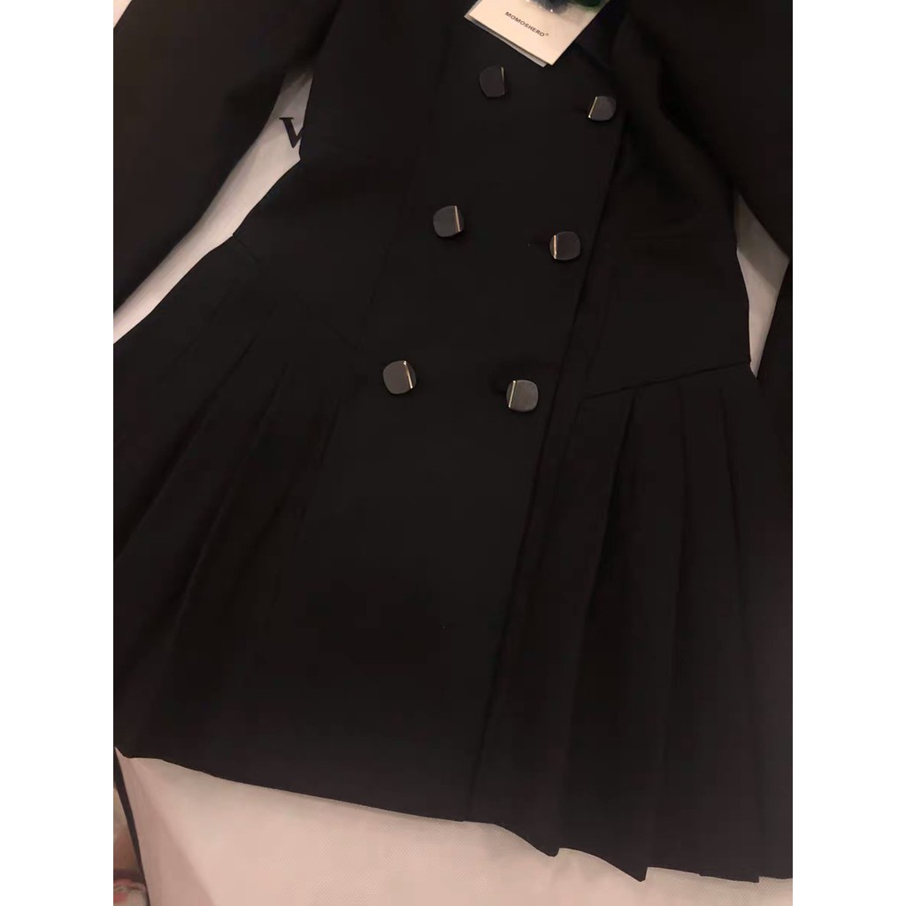 Váy giả vest đuôi xếp li chị đẹp Seo Ye Ji phim Điên Thì Có Sao