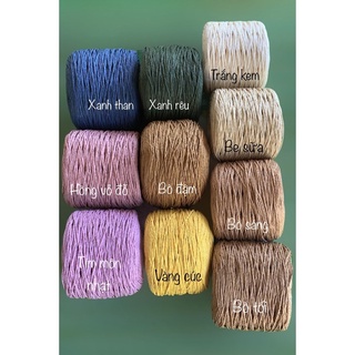 200gr Sợi Cói Giấy Cuộn (35k/100gr)