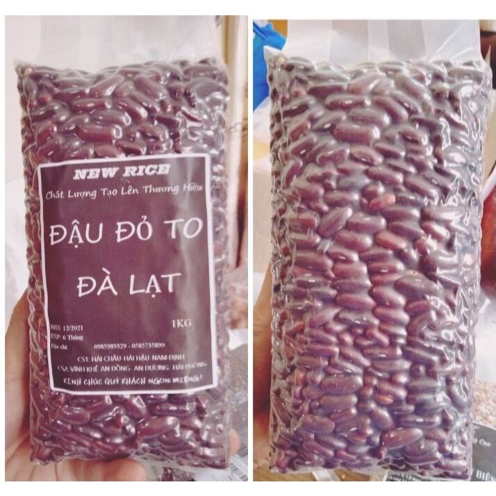 Đậu đỏ sạch Đà Lạt hạt to