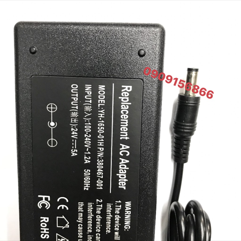 Nguồn adapter 24V - 5A