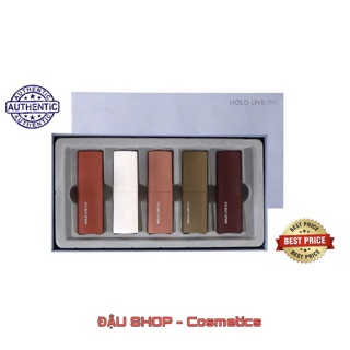 Set 5 cây son sáp Holdlive Mousse Velvet Lipstick