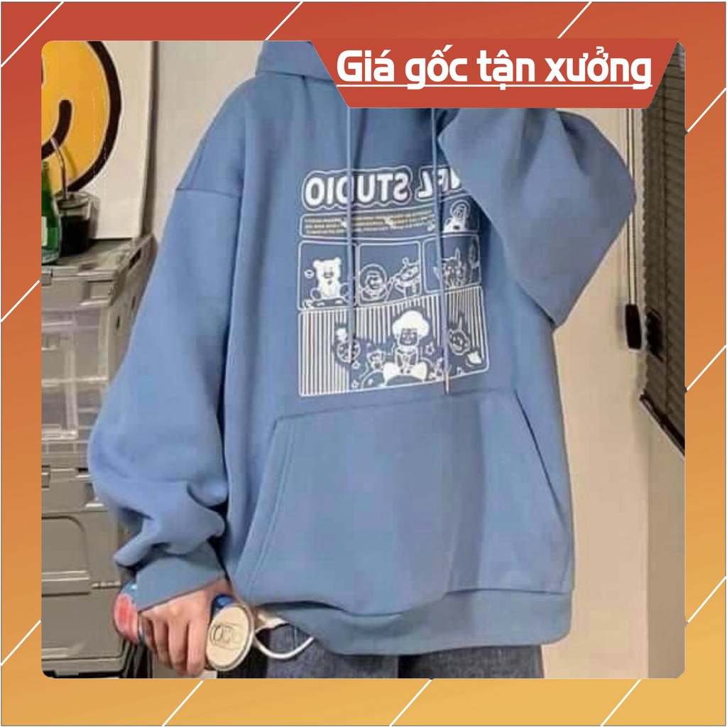 Áo Khoác nỉ HOODIE  UNISEX Nam Nữ Chất Vải Dày Dặn Ấm Áp