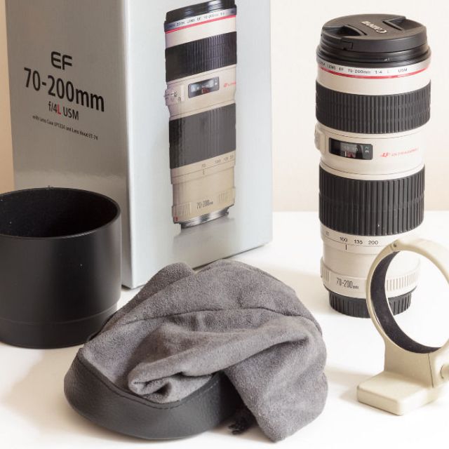 [Cũ] Ống kính Canon EF 70-200mm f4 L nguyên hộp likenew