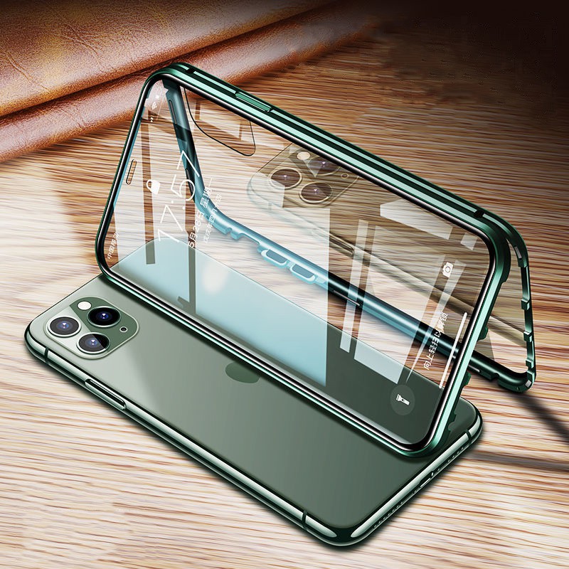 Ốp điện thoại nắp gập kính cường lực cho iphone 13 Pro MAX 12 Mini 11 Pro 6 6s 7 8 Plus XR X XS SE 2020