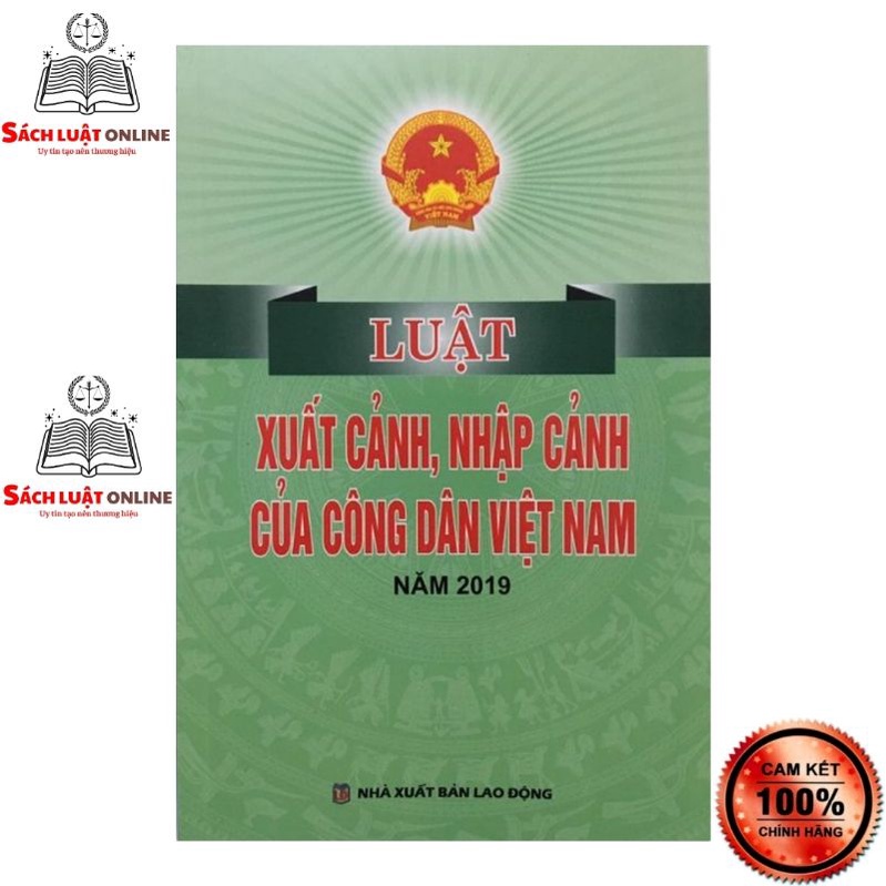Sách - Luật xuất cảnh, nhập cảnh của công dân Việt Nam năm 2019