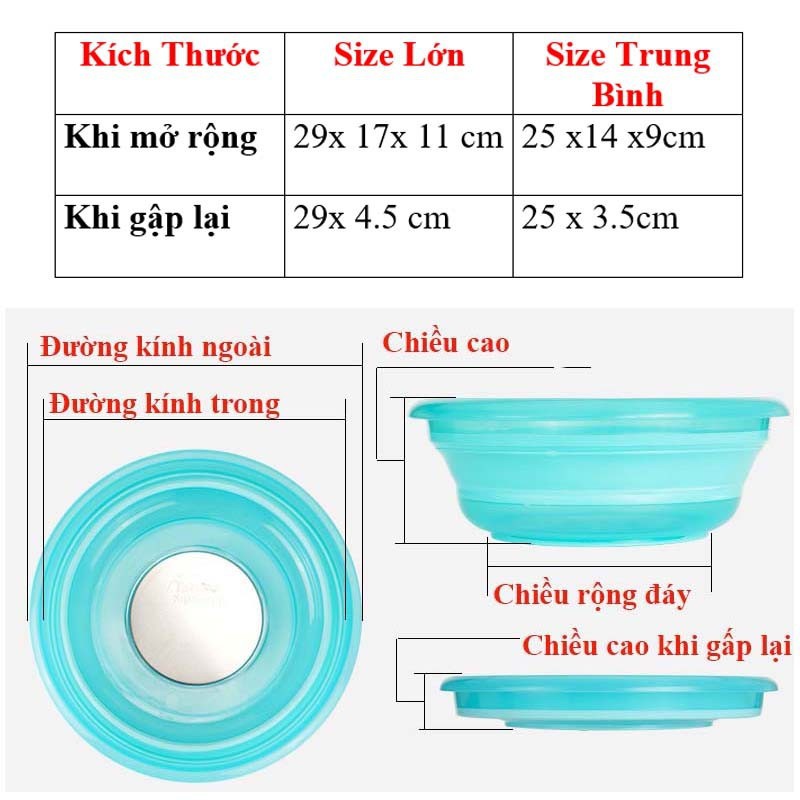 Bát Trộn Mồi Câu Cá Silicon Chuyên Dụng Câu Đơn Câu Đài Cao Cấp HPK7