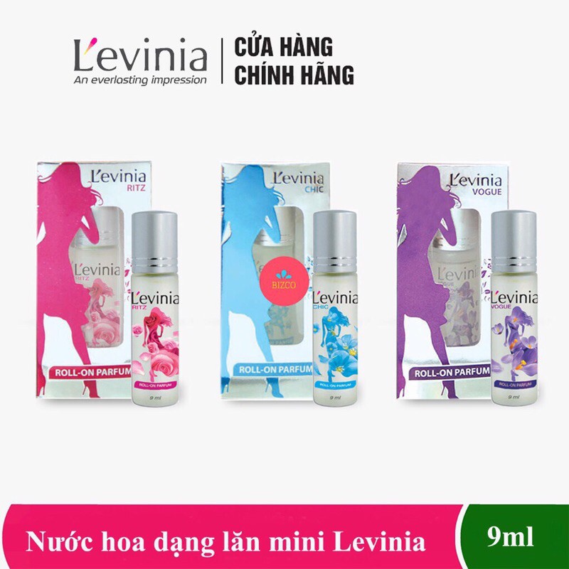 Nước hoa lăn cao cấp L’evinia 9ml