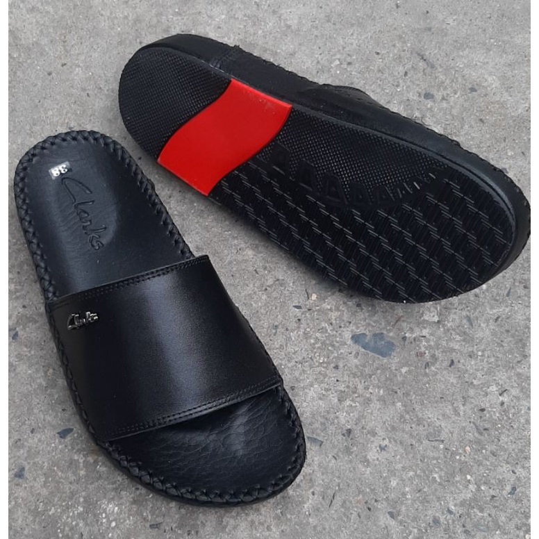 Dép nam quai ngang da bò cao cấp