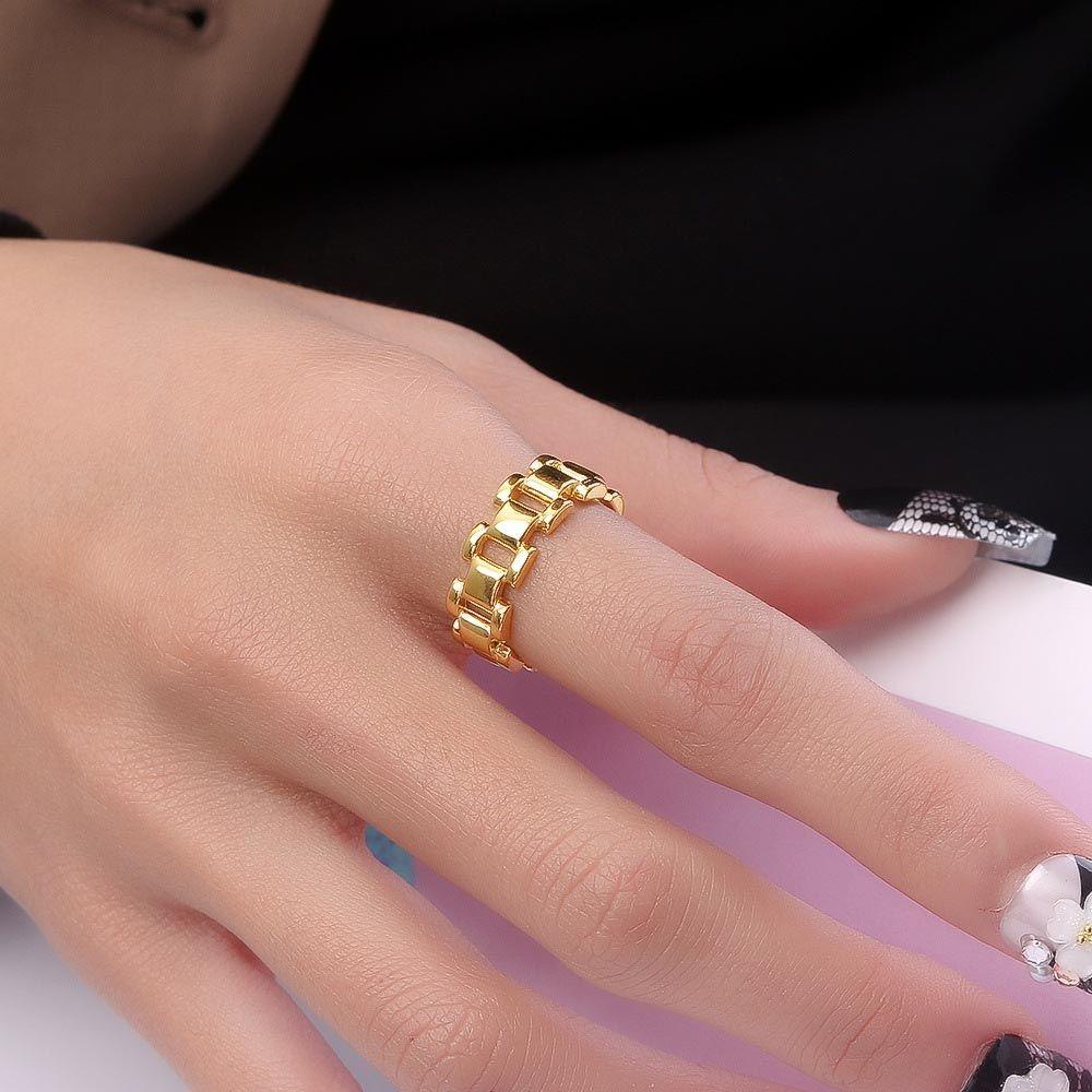 Set 4 Nhẫn Hở Phong Cách Punk Cá Tính Cho Nữ