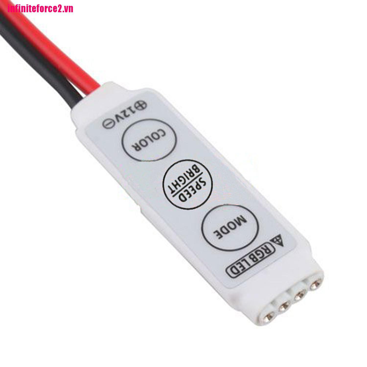 2 Công Tắc Điều Khiển Độ Sáng Đèn Led Rgb 5050 3528 Smd Dc 12v | BigBuy360 - bigbuy360.vn