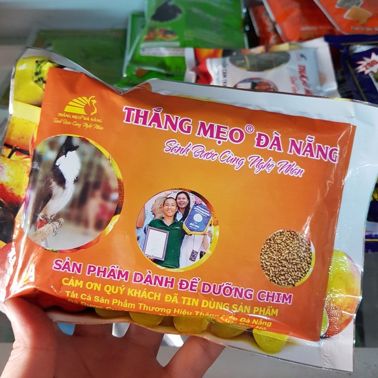 Cám Dưỡng Chào Mào Thắng Mẹo (màu cam) - 200g