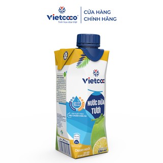 Nước dừa tươi chanh muối UHT Vietcoco 330ml