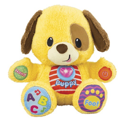 Thú bông có nhạc Chó Puppy ôm ấp hát và học cùng bé - Winfun 00669 - giúp bé phát triển cảm xúc, ngôn ngữ sớm