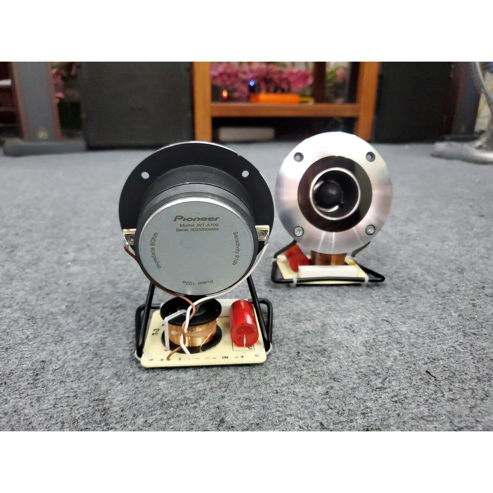 Loa Treble Pioneer WT-A100 Titan Tên Lửa Nắp Mạch Phân Tần Chất Âm Cực Nhuyễn