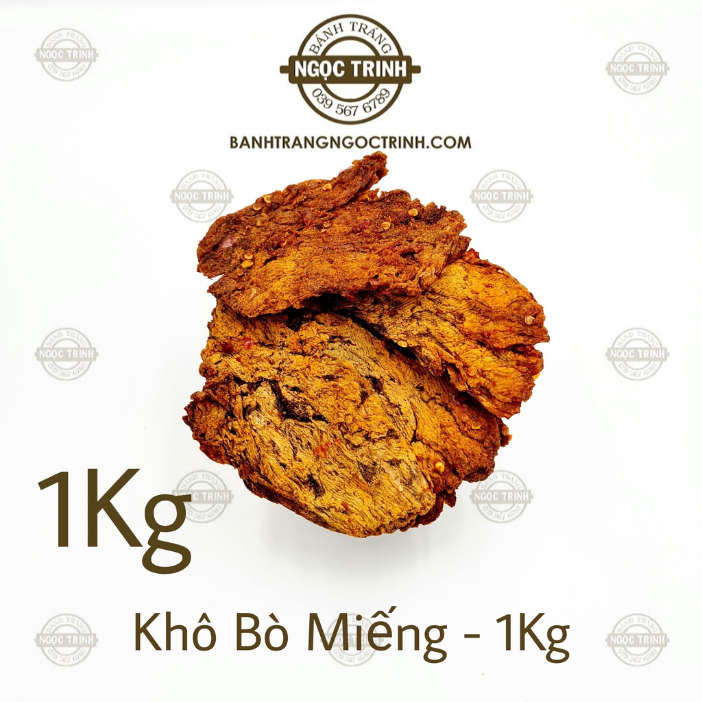 Khô bò ngon cao cấp chính hiệu 100% cực ngon tại bánh tráng Ngọc Trinh