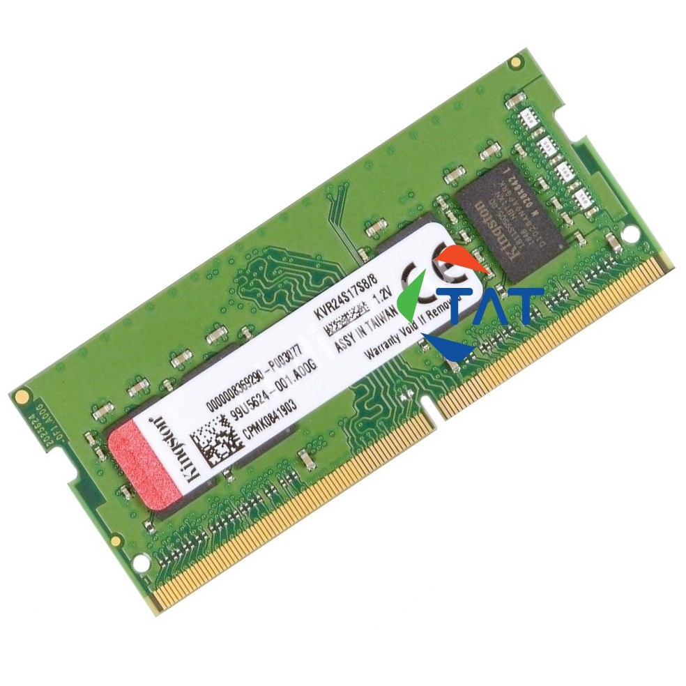 Ram Kingston DDR4 8GB 2400MHz Mới Chính Hãng - Dùng Cho Laptop Macbook