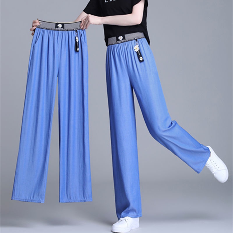 Quần Jeans Nữ Dài Dáng Rộng Thời Trang Năng Động