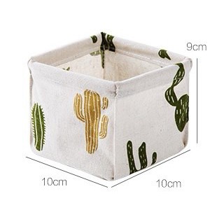Giỏ Vải Bố Mini Đựng Đồ Dùng