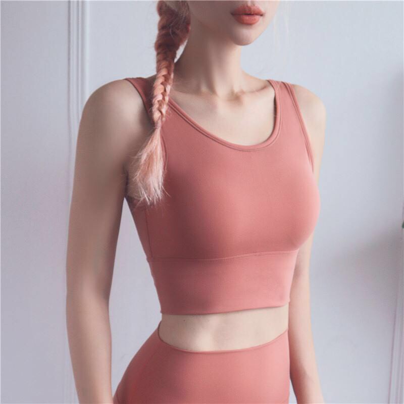 Áo Bra Tập Gym Tập Yoga Nữ H108 ❤️𝐑𝐄̉ Đ𝐄̣𝐏❤️ áo ngực croptop thun mát co giãn có mút nâng ngực 𝐆𝐘𝐌𝐒𝐓𝐎𝐑𝐄