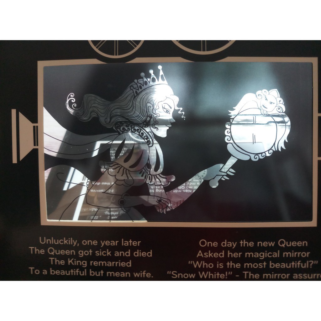 Sách tương tác - Sách chiếu bóng - Cinema book - Rạp chiếu phim trong sách - Nàng Bạch Tuyết | BigBuy360 - bigbuy360.vn