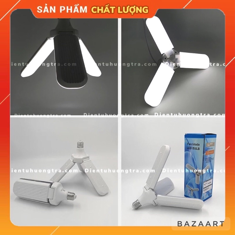 Bóng đèn led 45w cánh quạt siêu sáng-đuôi E27