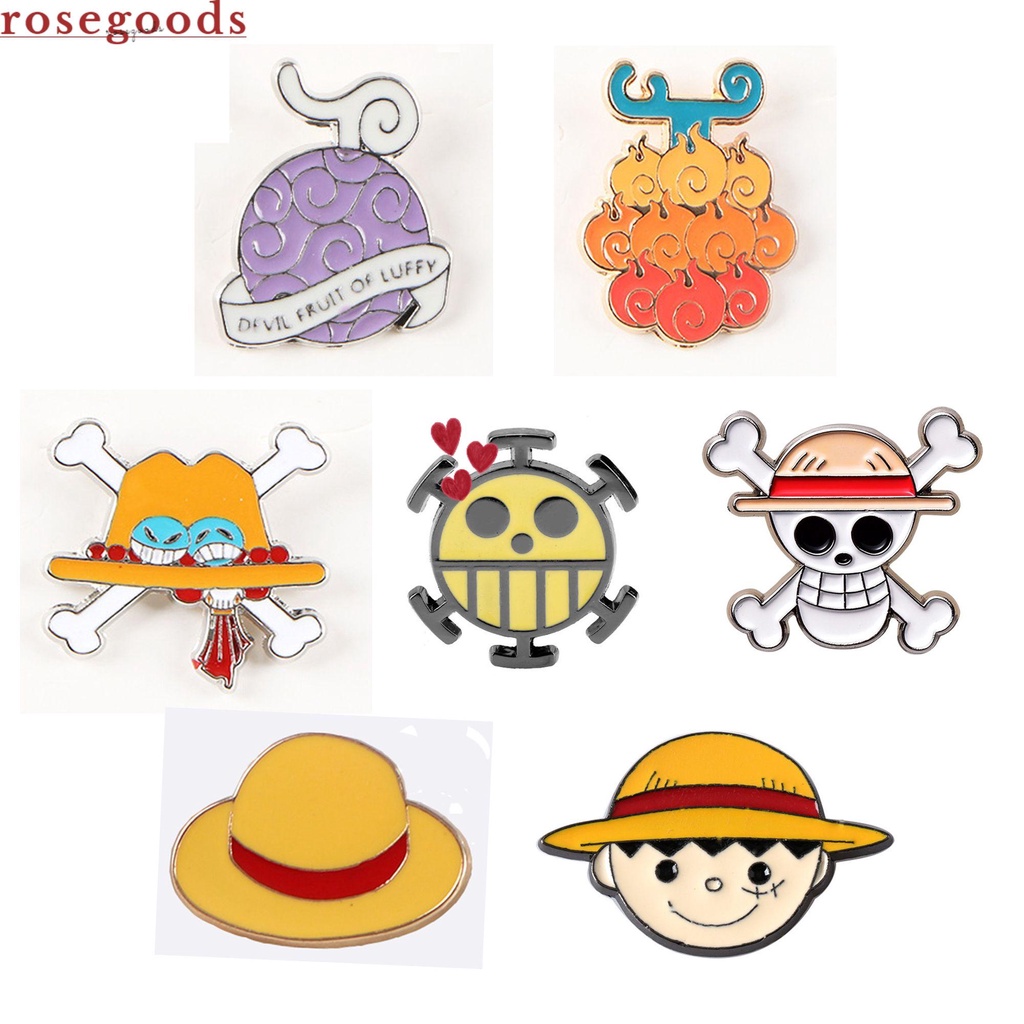Ghim Cài Áo Kim Loại Hình Hoạt Hình Anime Cá Tính