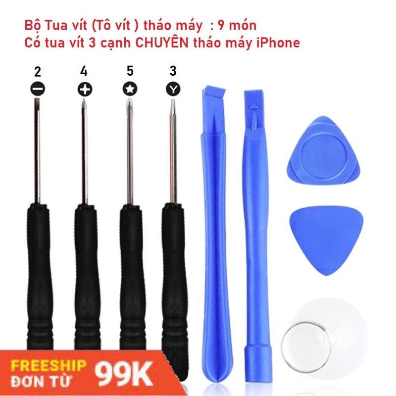 Bộ Tua Vít sửa chữa điện thoại iPhone Samsung Android  đa năng nhiều cạnh. BH 6 tháng