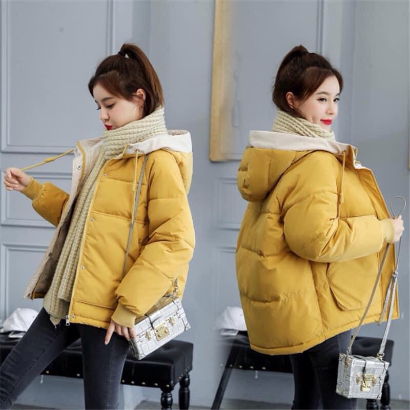 Áo phao chần bông nữ siêu ấm siêu xinh hàng quảng châu