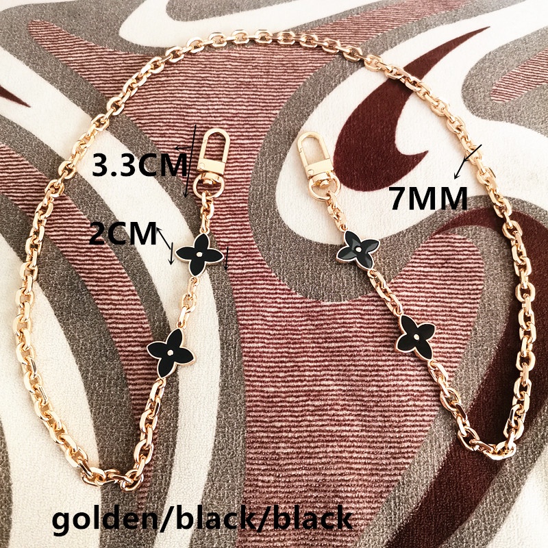 Dây Xích Đeo Túi Xách Hình Cỏ Bốn Lá Thay Thế Dễ Phối Đồ