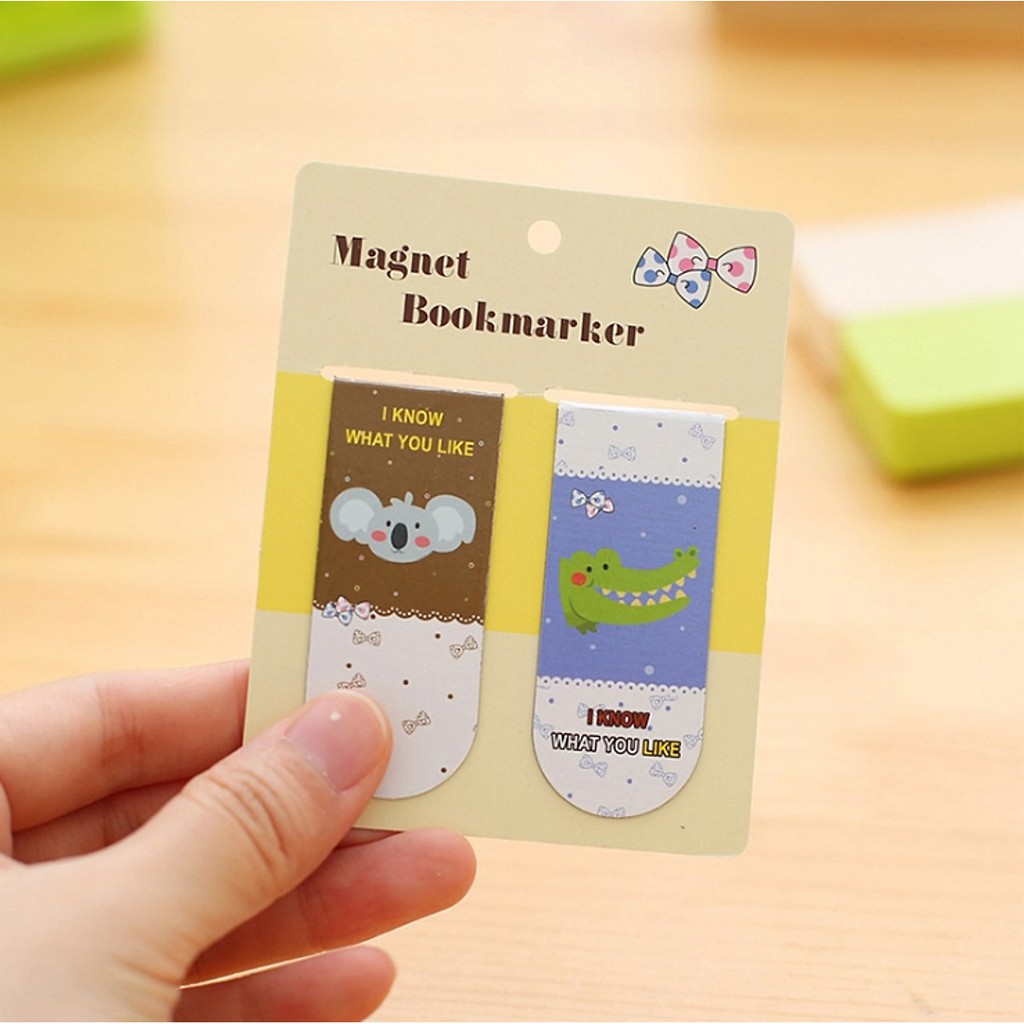 Bộ 2 Đánh Dấu Sách Bookmark Mini