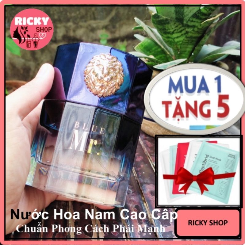 [SIÊU KHỦNG] Nước Hoa Nam Chính Hãng Đầu Sư Tử BLUE DARK Mr SELLION 100Ml | Thế Giới Skin Care