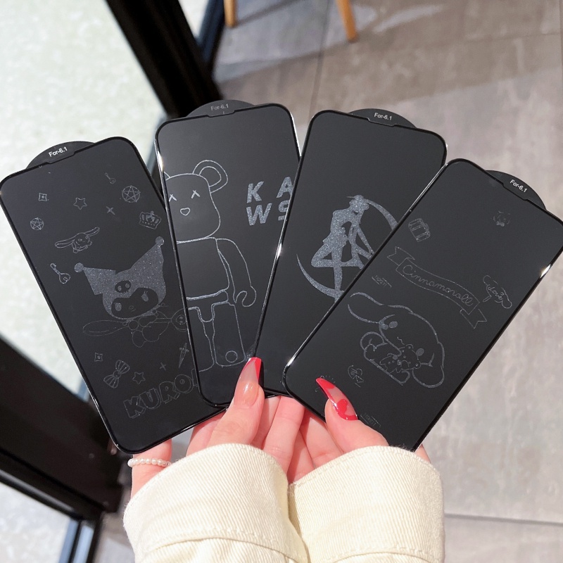 Miếng Dán Màn Hình Điện Thoại Họa Tiết Hello Kitty Cho IPhone 13 11 XS 12pro Max