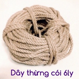 COMBO 1 CUỘN 10m DÂY THỪNG CÓI THÔ  (6ly)