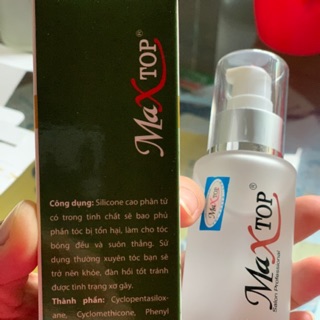 [chinh hang] Tinh dầu bóng maxtop - tốt cho tóc xoăn và khô