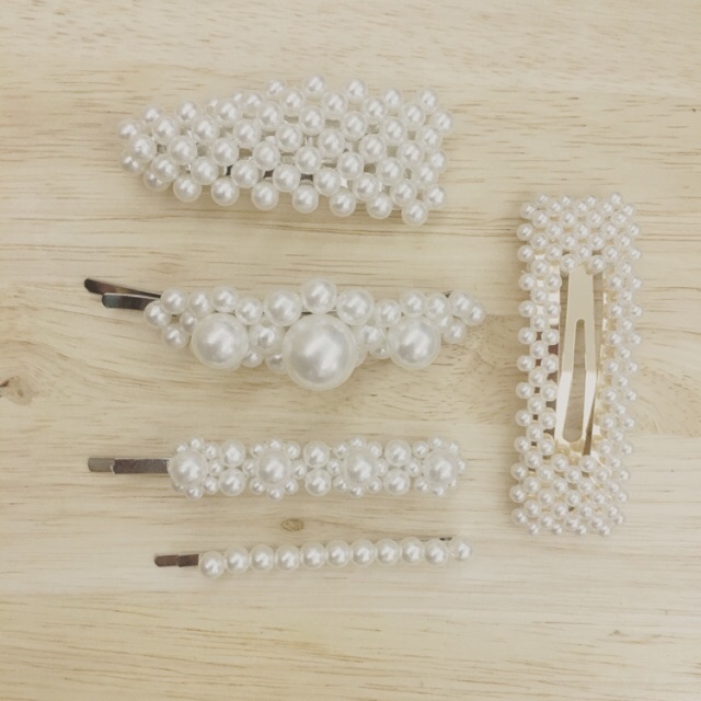 Set 5 kẹp tóc Hàn Quốc