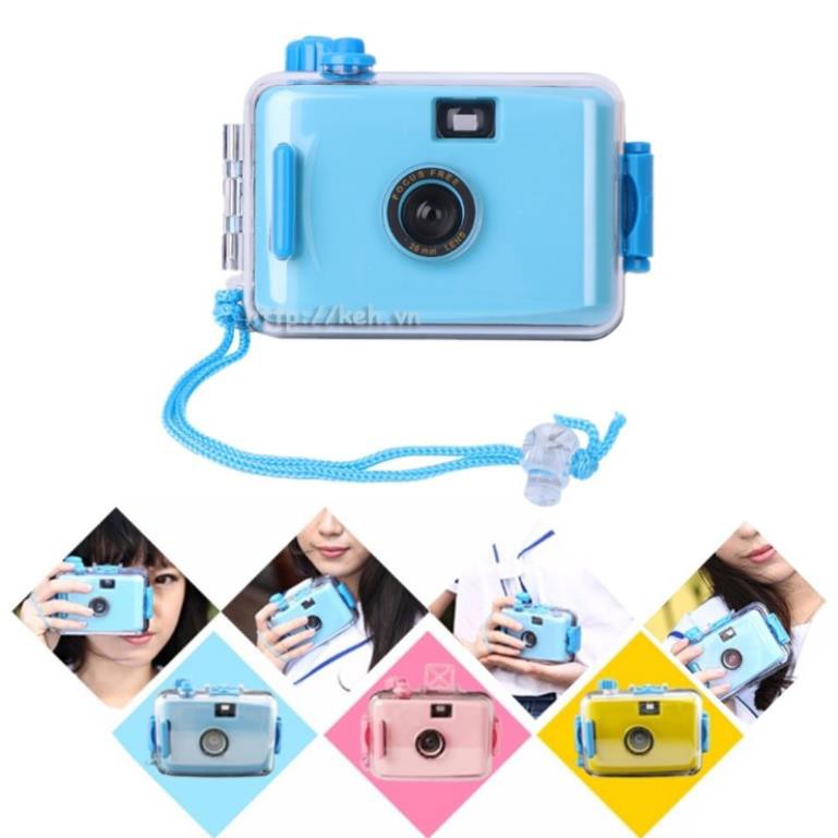 ( SLN 9 ) ( SLN 8 ) [Màu trơn] Máy ảnh FILM LOMO Underwater chụp được dưới nước (Sẵn hàng, Được chọn màu)