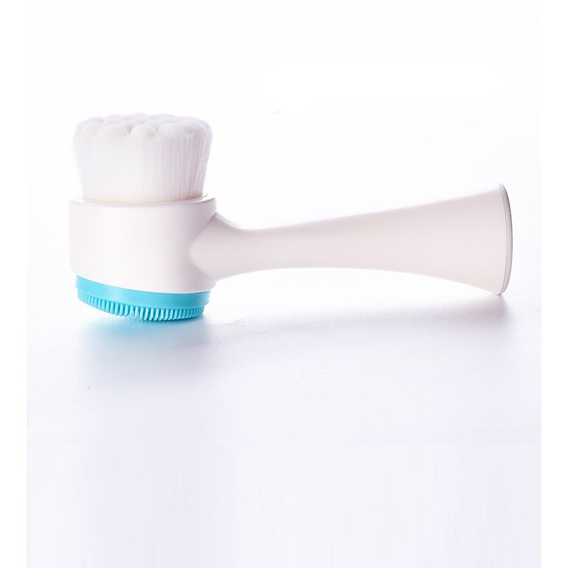 Thiết bị rửa mặt hai đầu đa năng với tay cầm dài tiện dụng | BigBuy360 - bigbuy360.vn