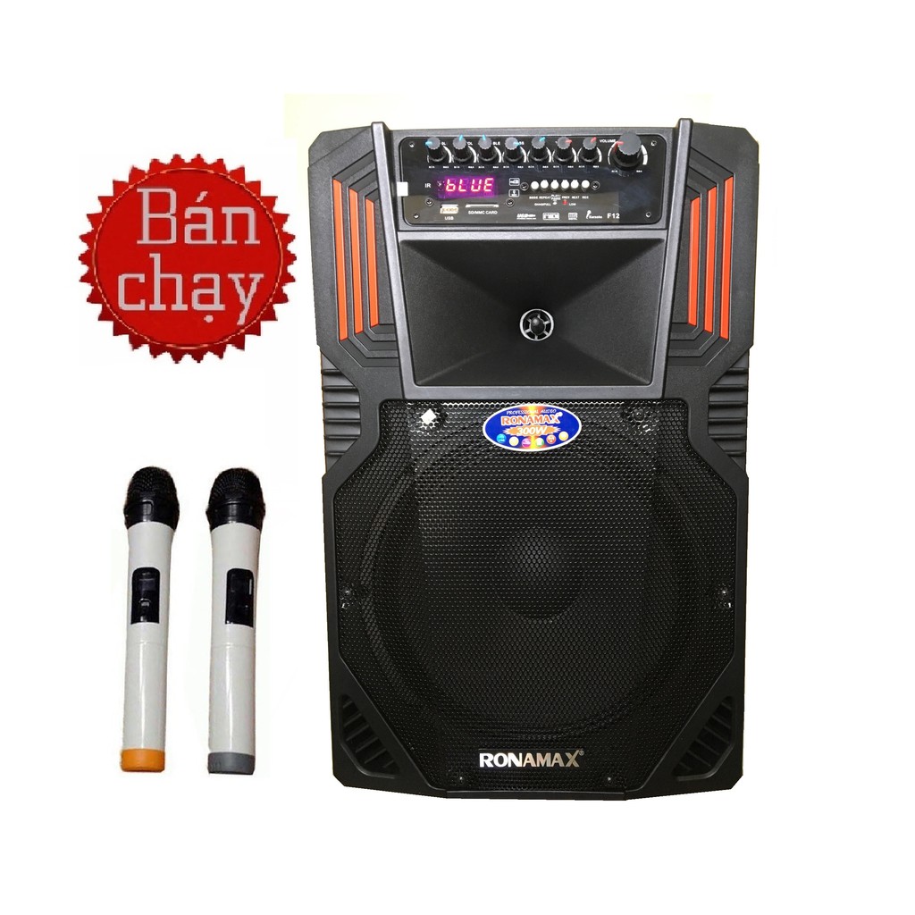Loa kéo Bluetooth Ronamax F12 - 3 tấc