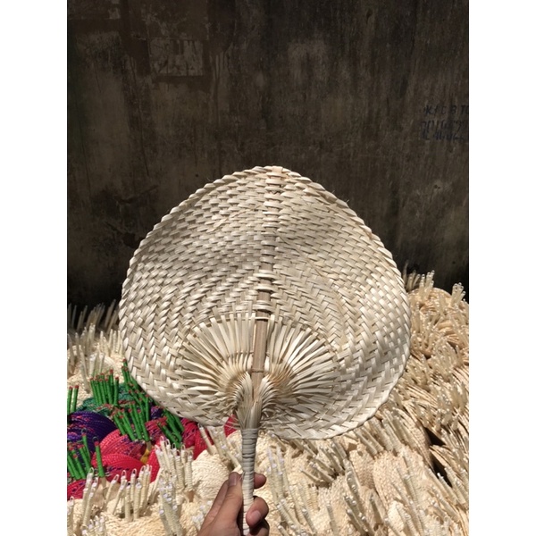Quạt lá bồ đề- Handmade fan - Thuần Nông