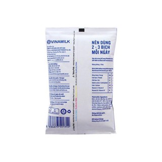 Sữa Bịch Không Đường Vinamilk 220ml