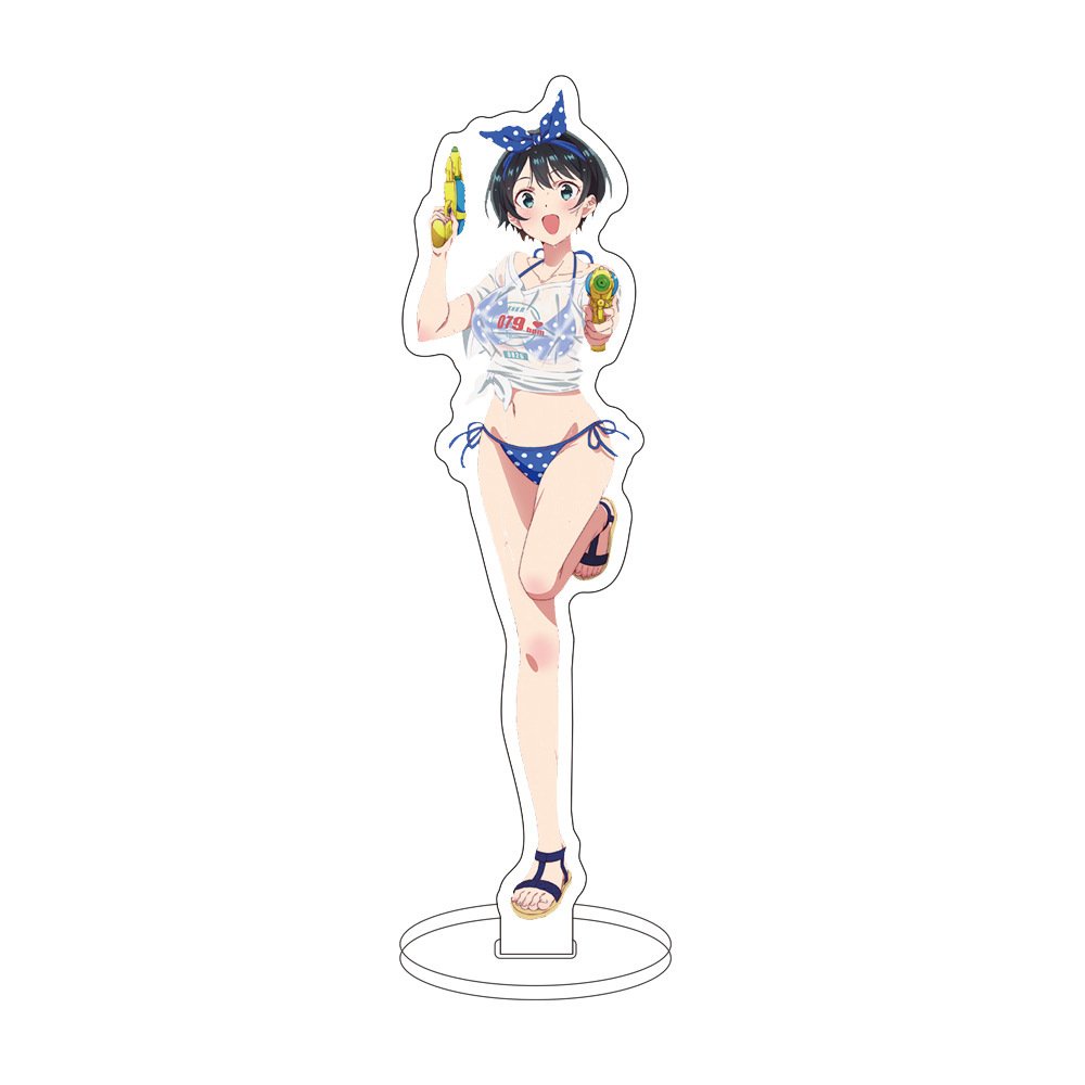 Standee DỊCH VỤ THUÊ BẠN GÁI Kanojo, Okarishimasu ver SEXY acrylic standee anime mica chibi trang trí trưng bày mô hình
