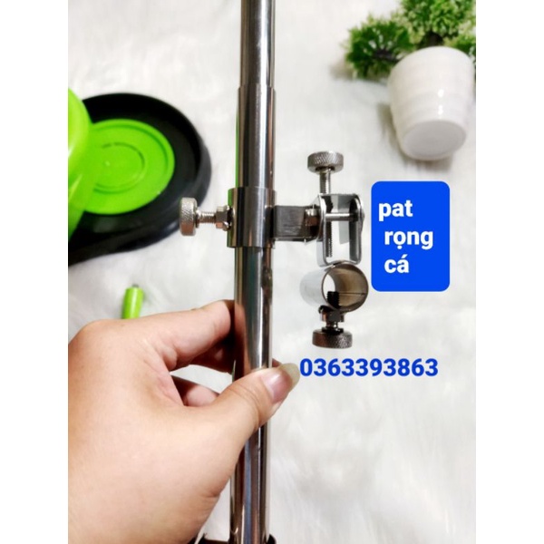 Tháp câu đài đa năng có pat chống cần, pat rọng cá, pat khay mồi