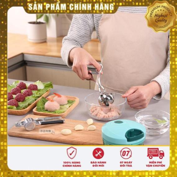 [TẶNG QUÀ 0Đ] [RẺ VÔ ĐỊCH] Dụng cụ làm thịt, chả viên Inox 304 cao cấp - kẹp gắp thịt viên đa năng.. //